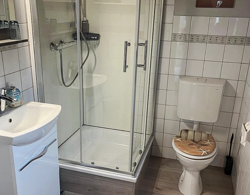 Dusche nach dem Austausch